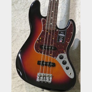 Fender 【アウトレット特価】American Professional II Jazz Bass - 3-Tone Sunburst- #US23042496【4.1kg】