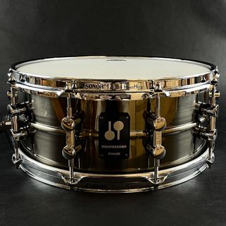 SonorKompressor Snare Drum KS-14575SDB Brass Shell 14″ x 5.75″【現物画像】
