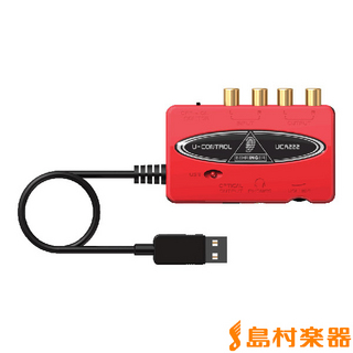 BEHRINGER U-CONTROL UCA222 USB オーディオインターフェイス