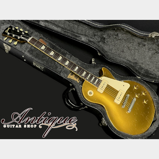 Gibson Custom Shop Historic Collection 1956 Les Paul 1998年製 All-Gold /Figured Maple Top w/Dark RWFB 4.3kg "Real Aged"
