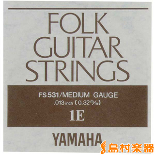 YAMAHA FS-531 アコースティックギター用バラ弦
