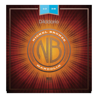 D'Addarioダダリオ NBM1038 Nickel Bronze Mandolin Set Light 10-38 マンドリン弦