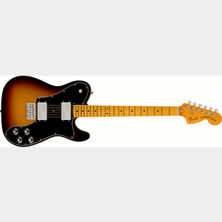Fender American Vintage II 1975 Telecaster Deluxe, Maple Fingerboard, 3-Color Sunburst 