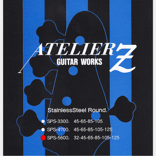 ATELIER Z SPS-5600(.032.045.065.085.105.125)【ステンレス・ラウンド弦】【パッケージダメージ品】