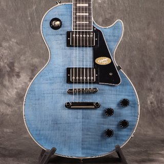 Epiphone Inspired by Gibson Les Paul Custom Figured Transparent Blue [Exclusive Model]【WEBSHOP】
