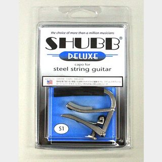 SHUBBDeluxe Capo S1 for Steel String Guitar Stainless Steel エレキギター&アコギ用カポ【名古屋栄店】