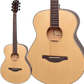SoldinSFG-15 Natural Satin アコースティックギター 艶消し塗装 小ぶりなフォークサイズ