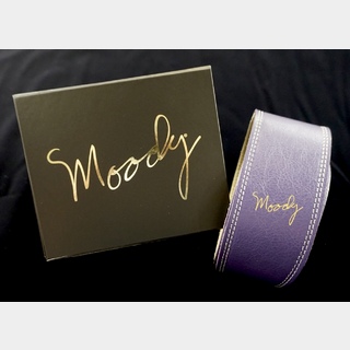 moody  2.5" SUEDE BACKED GUITAR STRAP - VIOLET/CREAM Standard【同梱可能】【送料無料】