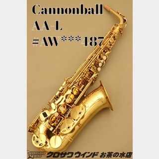 CannonBall Cannonball AA-L【中古】【キャノンボール】【アルトサックス】【管楽器専門店】【ウインドお茶の水】