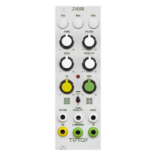 Tiptop AudioZVERB(White Panel) ユーロラック モジュラーシンセサイザー The Reverbs Collection