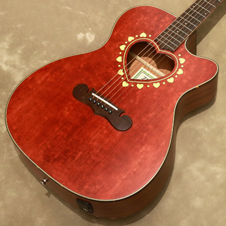 Zemaitis CAF-85HCW Orchestra Model Cutaway, Faded Red