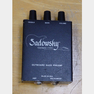 Sadowsky NYCOutBoard Bass Preamp