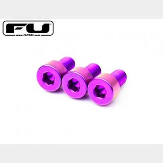 FU-Tone Titanium Nut Clamping Screw Set x3 PURPLE【渋谷店】
