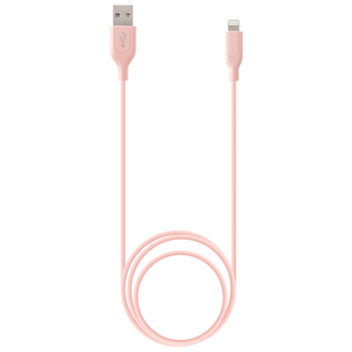 AXES アクセス AMP-003 PK iPhone充電ケーブル ライトニングケーブル 1m ピンク 【Apple社 MFi認証】