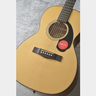 Fender AcousticsCP-60S Parlor, Walnut Fingerboard, Natural 【チューナープレゼント】(ご予約受付中)