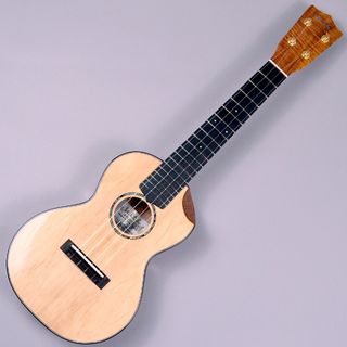 tkitki ukulele CTM-C14R H.koa B.C Sitka.S #1233 【コンサート／14Fジョイント／R指板】
