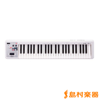 Roland A-49 (ホワイト) MIDIキーボード・コントローラー 49鍵盤A49