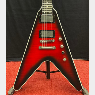Epiphone 【ゴールデンウィークセール!!】Dave Mustaine Prophecy Flying V Figured -Aged Dark Red Burst-