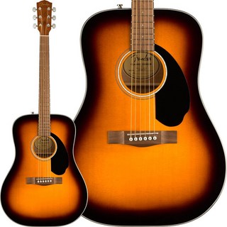 Fender Acoustics Limited Edition CD-60S Exotic Flame Maple (Sunburst) 【お取り寄せ】