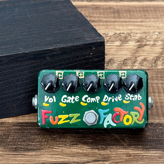Z.Vex1999 Fuzz Factory Hand Wired & Painted "Veroboard Circuit"