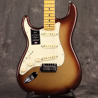 Fender American Ultra Stratocaster Left-Hand Maple Fingerboard Mocha Burst [S/N US22033507]【WEBSHOP】