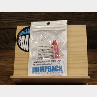 HUMPBACK ENGINEERINGHandmade Paper-in-Oil CAP -RED-