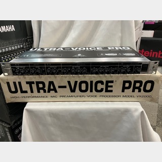 BEHRINGERVX2000 ULTRA-VOICE PRO Mic Preamplifier/Voice Processor ◆中古入荷!