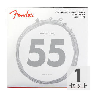 Fenderフェンダー Bass Strings Stainless Steel Flatwound 9050M 55-105 エレキベース弦