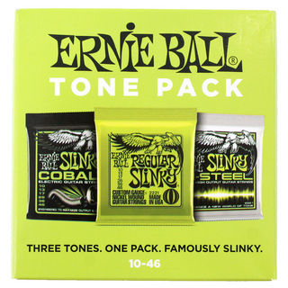 ERNIE BALLアーニーボール 3331 Electoric Tone Pack Regular 10-46 エレキギター弦 3セットパック