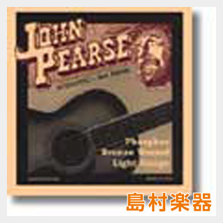 John Pearse 600L アコースティックギター弦 
フォスファーブロンズ