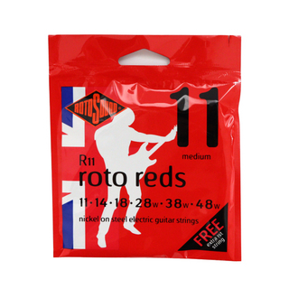 ROTOSOUNDR11 Roto Reds NICKEL MEDIUM 11-48 エレキギター弦×3セット