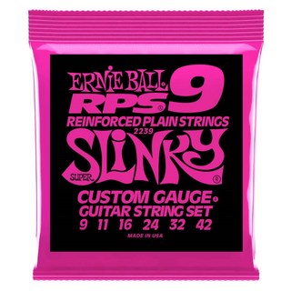 ERNIE BALL【PREMIUM OUTLET SALE】 Super Slinky RPS Nickel Wound Electric Guitar Strings #2239