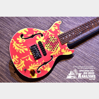 Woodstics Guitars  WS-MINI ALOHA Pink & Yellow Aloha【トラベルギターにピッタリ!】