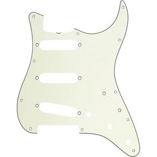 Fender フェンダー 11-Hole '60s Vintage-Style Stratocaster S/S/S 3-PLY Pickguards MINT GREEN ピックガード