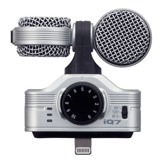 ZOOM iQ7 MS Stereo Mic for iOS Devices【即日発送】