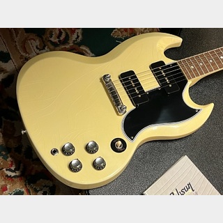 Gibson Custom Shop Murphy Lab 1963 SG Special "Ultra Light Aged" Classic White (#203813)