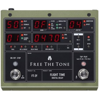 Free The Tone FLIGHT TIME FT-2Y [Digital Delay]