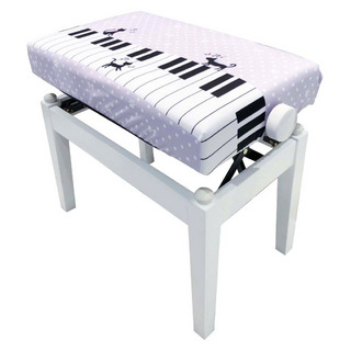 エール PIC-A PN-PU ピアノ椅子カバー EMUL PBENCH用 ピアノネコ柄