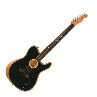 Fender フェンダー Acoustasonic Player Telecaster BRSH BK エレクトリックアコースティックギター