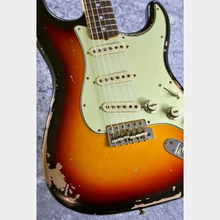 Fender Custom Shop Michael Landau 1968 Stratocaster Relic / Bleached 3Color Sunburst [3.59kg]