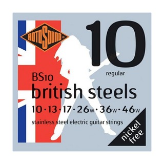 ROTOSOUNDBS10 British Steels Regular 10-46 エレキギター弦×3セット