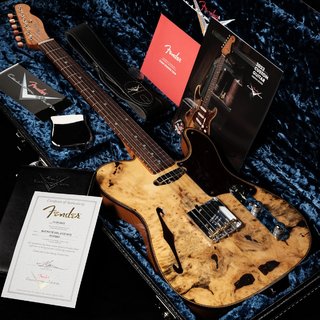 Fender Custom Shop Artisan Series Buckeye Burl Top Double Esquire NOS Aged Natural【渋谷店】
