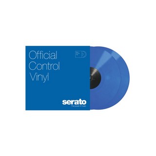 Serato 12 Serato Control Vinyl [Blue] 2枚組 セラート コントロール バイナル SCV-PS-BLU-2 (12インチサイズ)