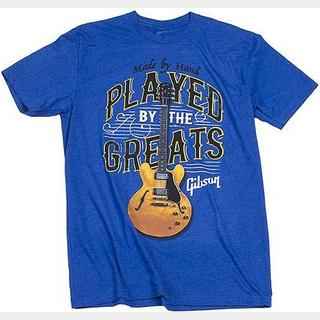 GibsonPlayed By The Greats Tee (Royal Blue) Medium GA-PBRMMD