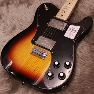 Fender Made in Japan Traditional 70s Telecaster Deluxe Maple Fingerboard 3-Color Sunburst エレキギター テレ