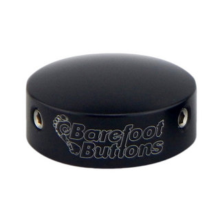 Barefoot Buttons V1 Black エフェクターフットスイッチボタン