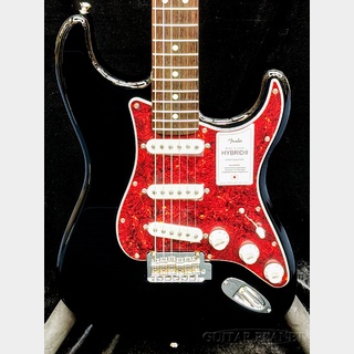 Fender Made In Japan Hybrid II Stratocaster -BLACK/ROSEWOOD-【JD24006951】【3.55kg】
