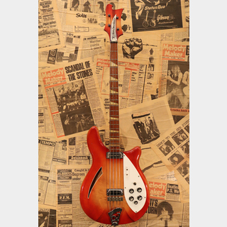 Rickenbacker1967 4005 Fireglo "Toaster Pickups with Crushed Pearl Maker"