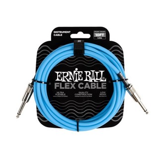 ERNIE BALL Flex Cable Blue 10ft #6412