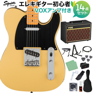 Squier by Fender 40th Anniv. TELE SVBL エレキギター 初心者セット【VOXアンプ付き】